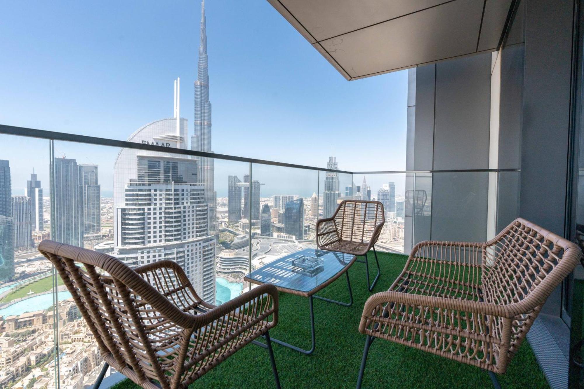 Lux Apt-Burj View Opp. Dxb Mall Dubaj Kültér fotó