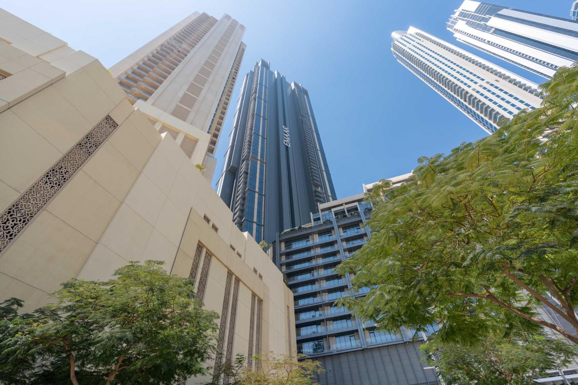 Lux Apt-Burj View Opp. Dxb Mall Dubaj Kültér fotó