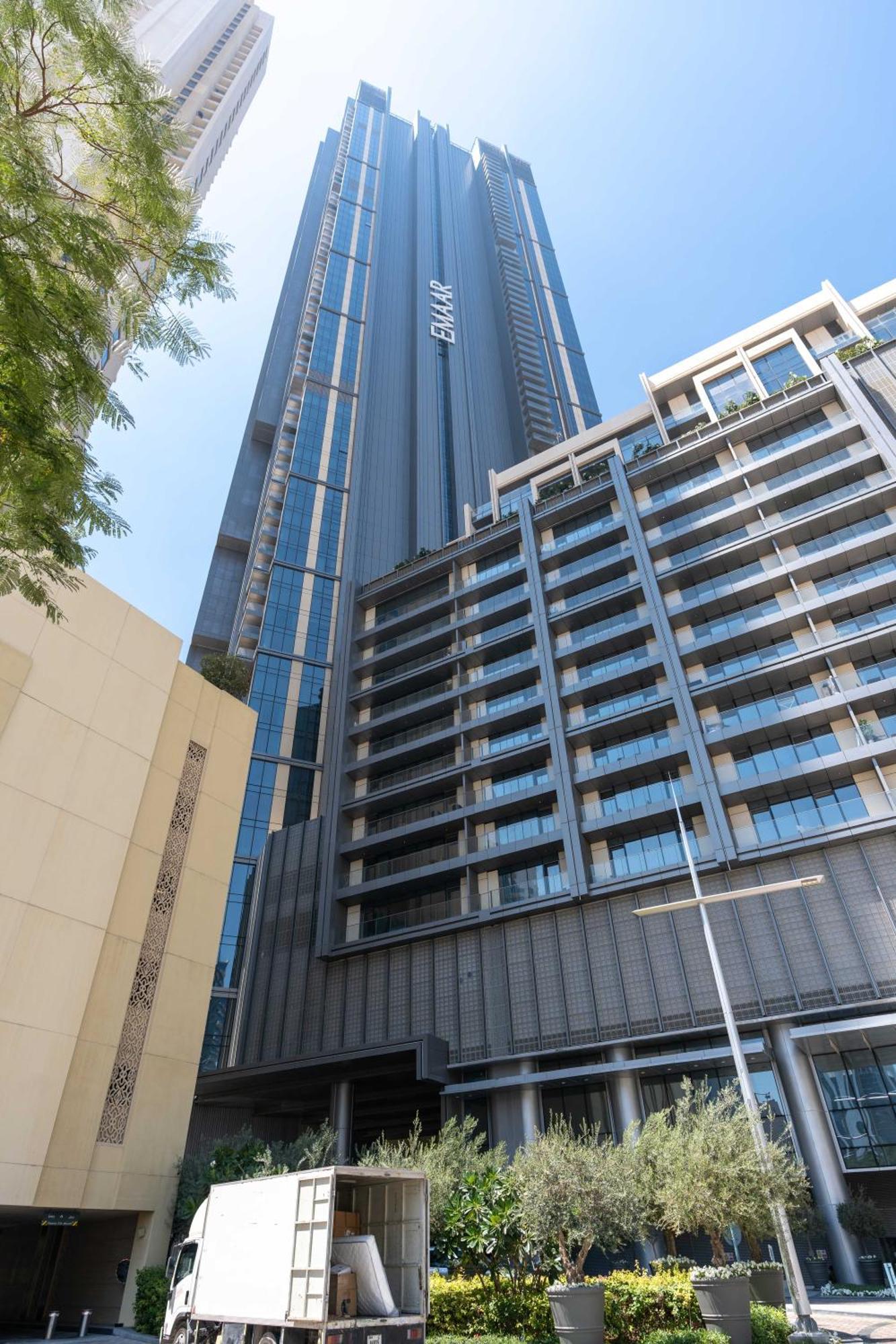 Lux Apt-Burj View Opp. Dxb Mall Dubaj Kültér fotó