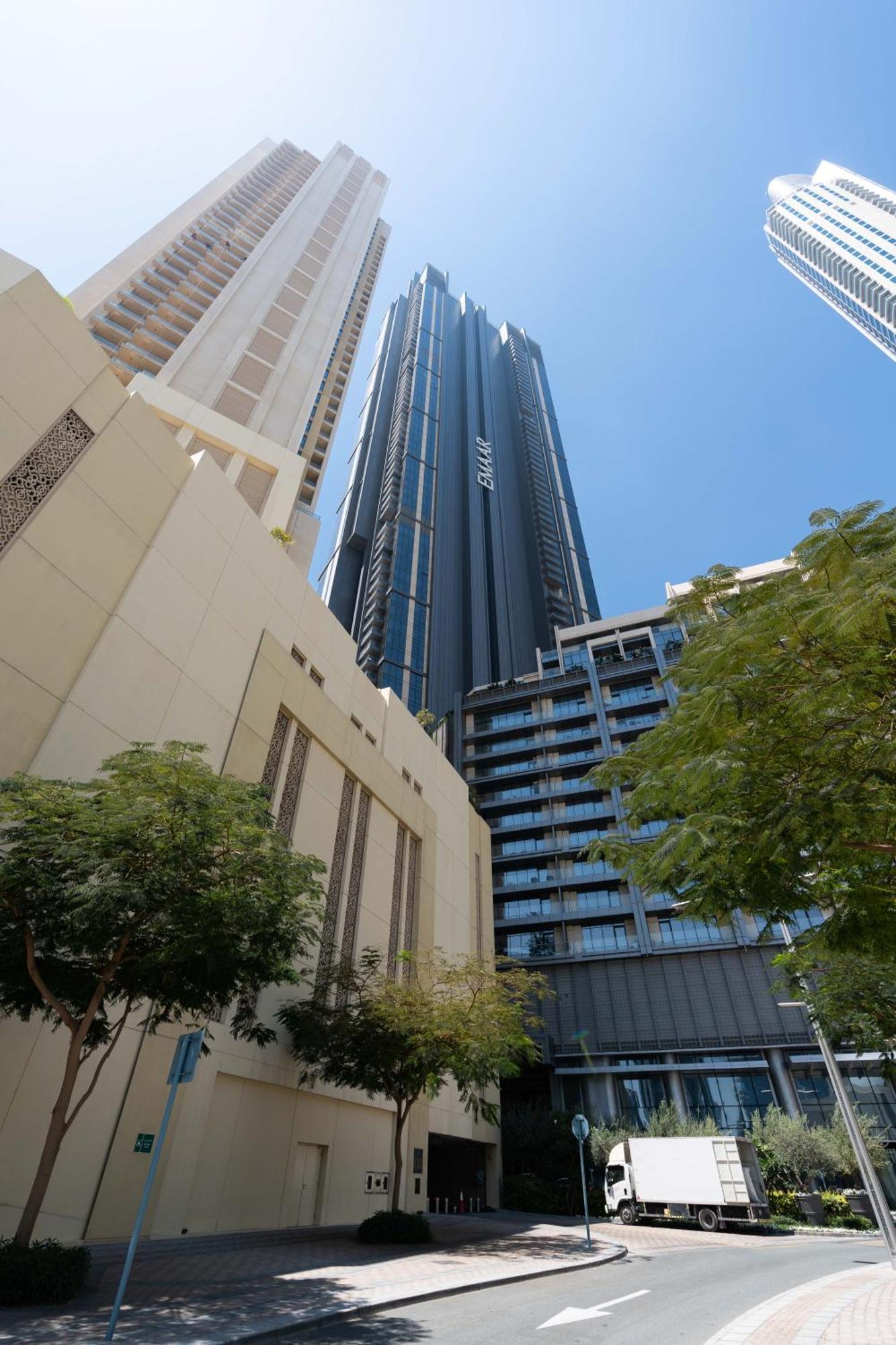 Lux Apt-Burj View Opp. Dxb Mall Dubaj Kültér fotó