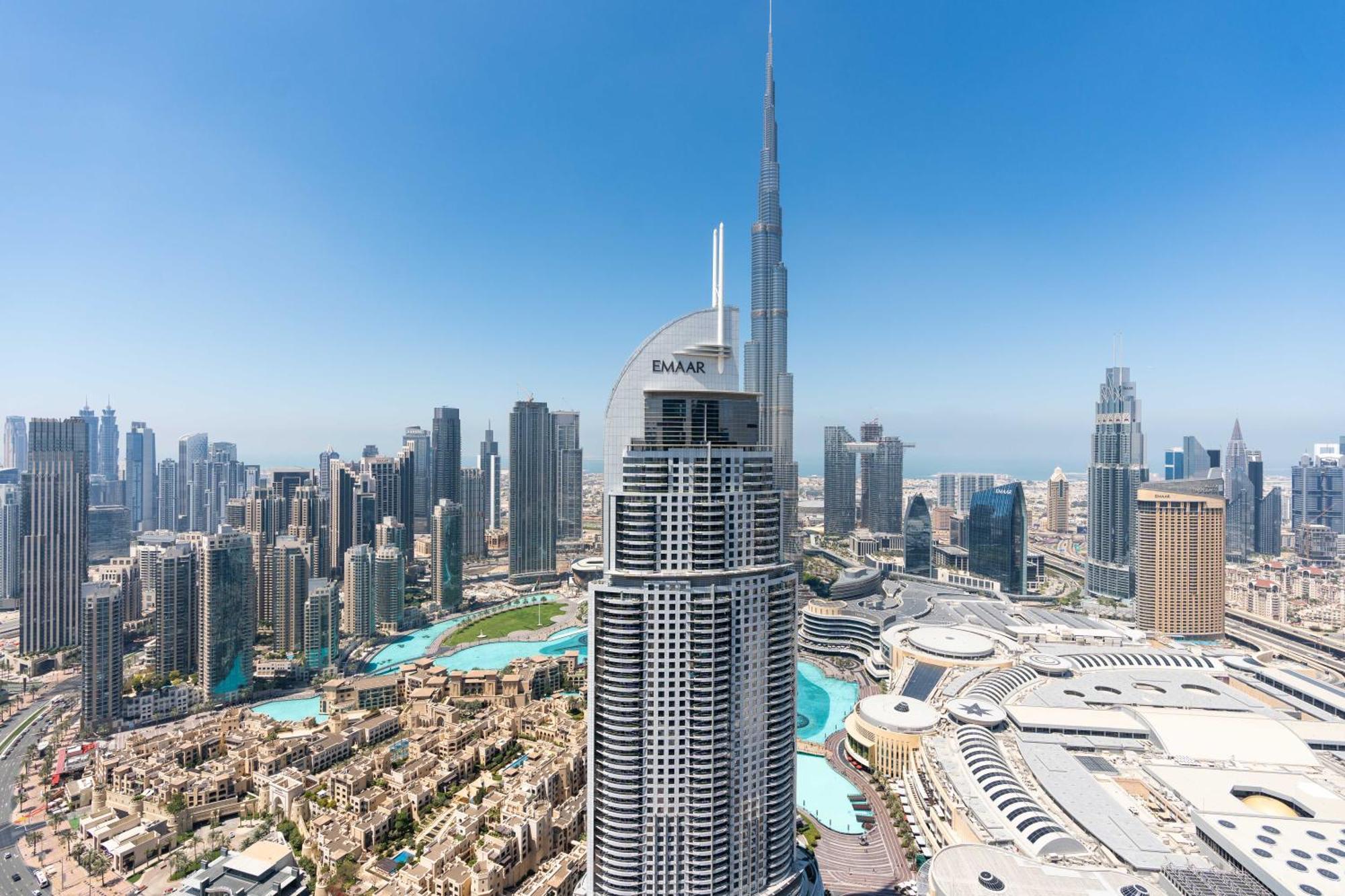 Lux Apt-Burj View Opp. Dxb Mall Dubaj Kültér fotó